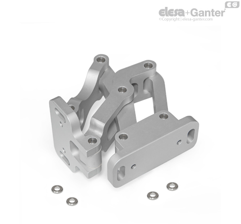 GN 7243 Multiple-joint hinge | Elesa+Ganter